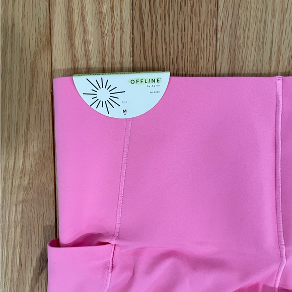 NWT OFFLINE By Aerie Real Me XTRA High Waisted Legging, pink - Picture 5 of 6